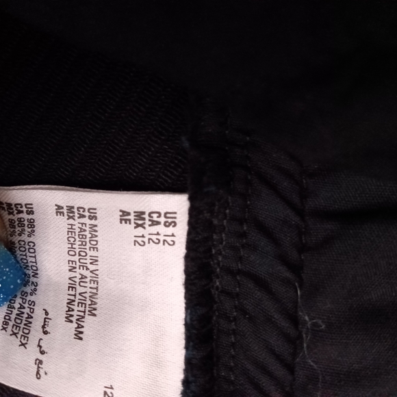 Charter Club Black Mini A-Line Skirt Work - Picture 6 of 6